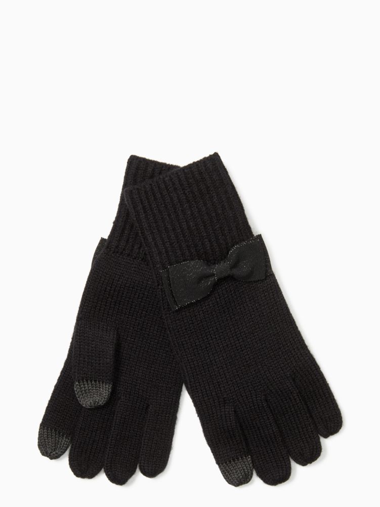 Kate Spade,Grosgrain Bow Gloves,