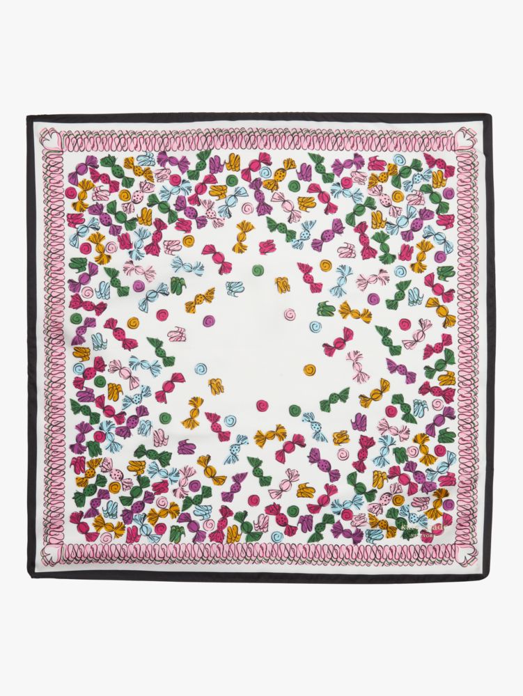 Festive Candies Silk Bandana, Multi, Product