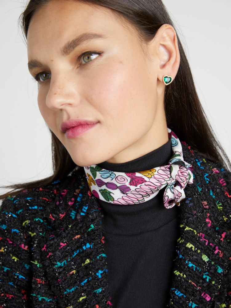 Festive Candies Silk Bandana, Multi, Product