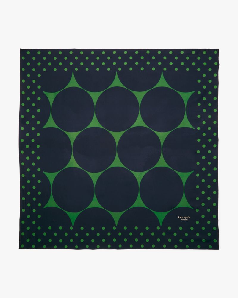 Joy Dot Silk Square Scarf