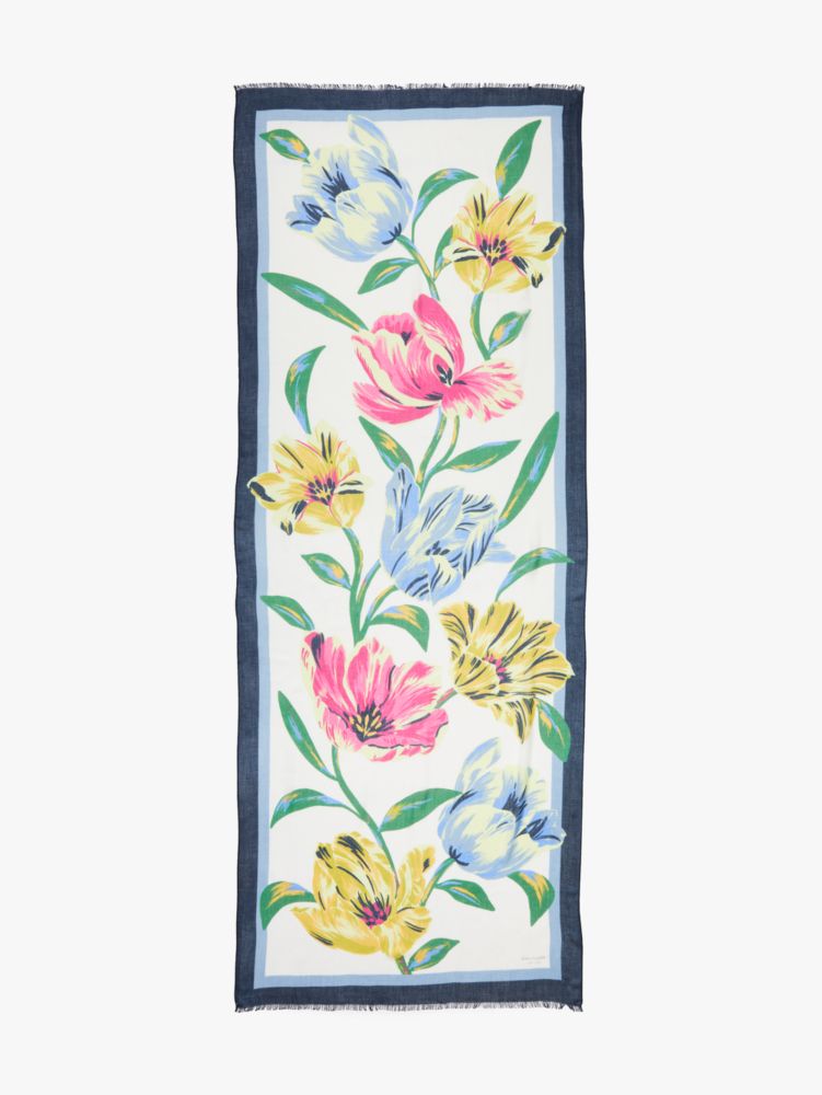 Kate spade hot sale floral scarf