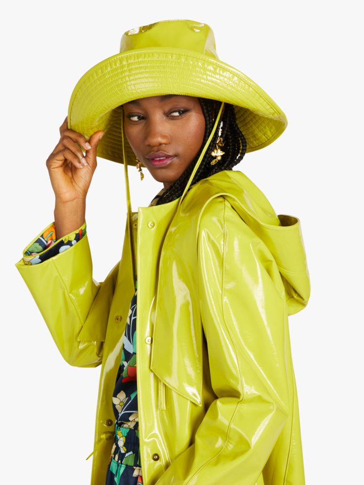 Rains® Bucket Hat in Green for $50