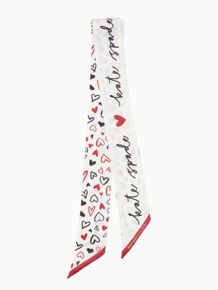 Kate spade skinny hot sale scarf