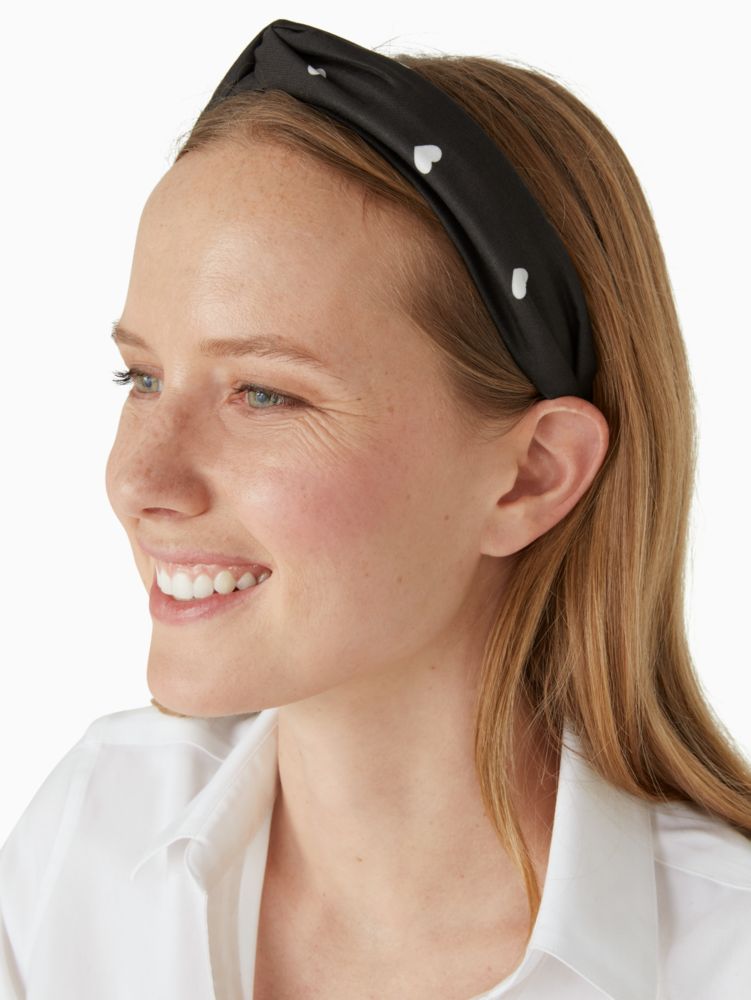 Kate Spade,Heart Twisted Headband,