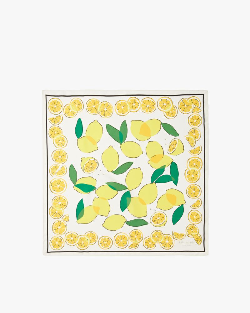 Lemons Silk Bandana