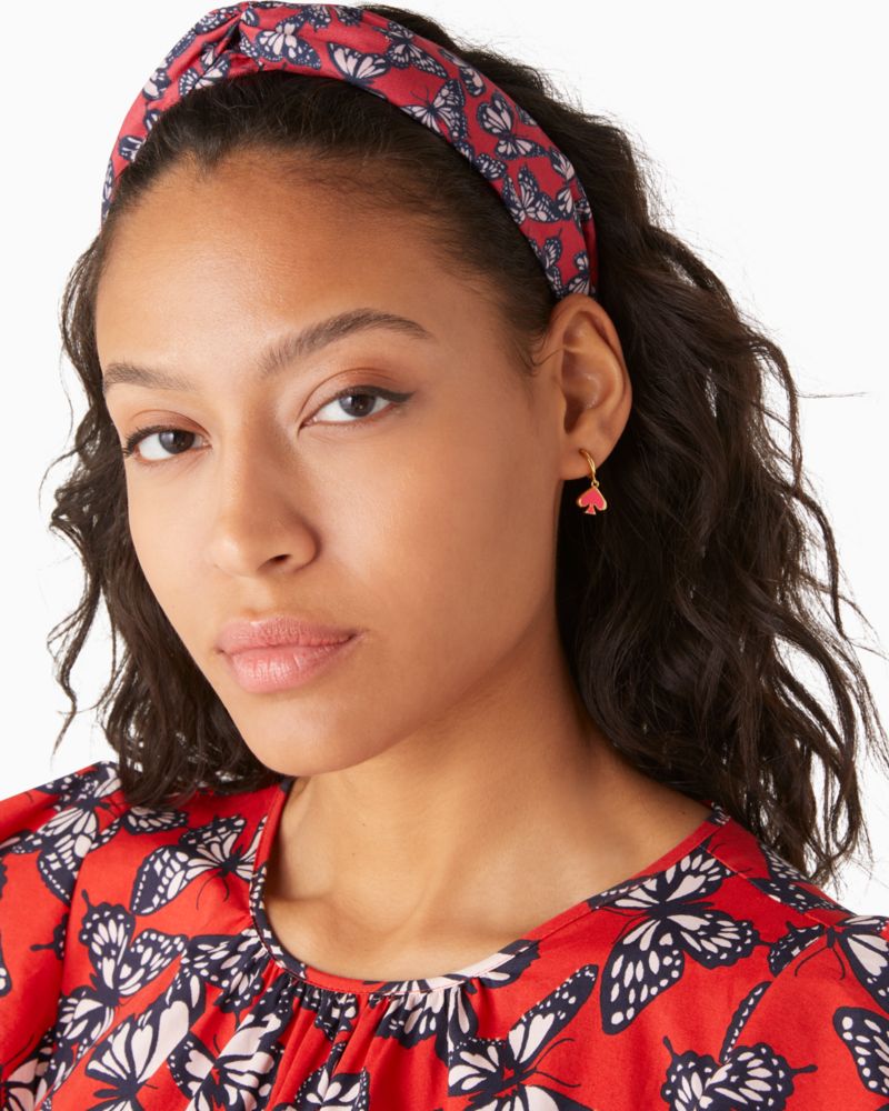 Kate Spade,Butterfly Toss Twisted Headband,