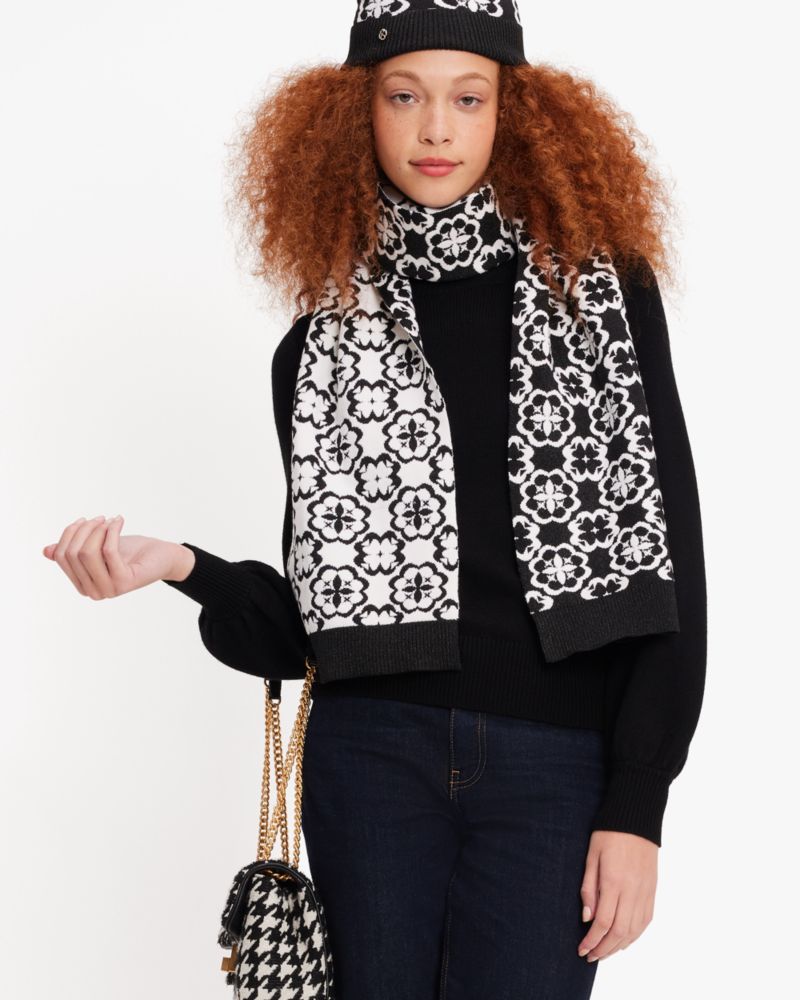 Kate Spade,Arabesque Knit Scarf,