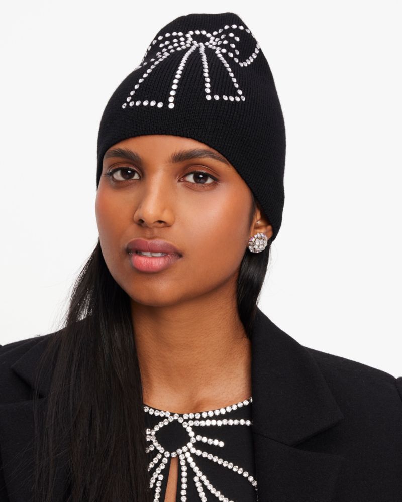 Trompe L'oeil Bow Beanie | Kate Spade New York