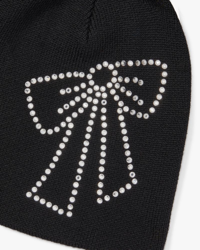 Kate Spade,Trompe L'oeil Bow Beanie,