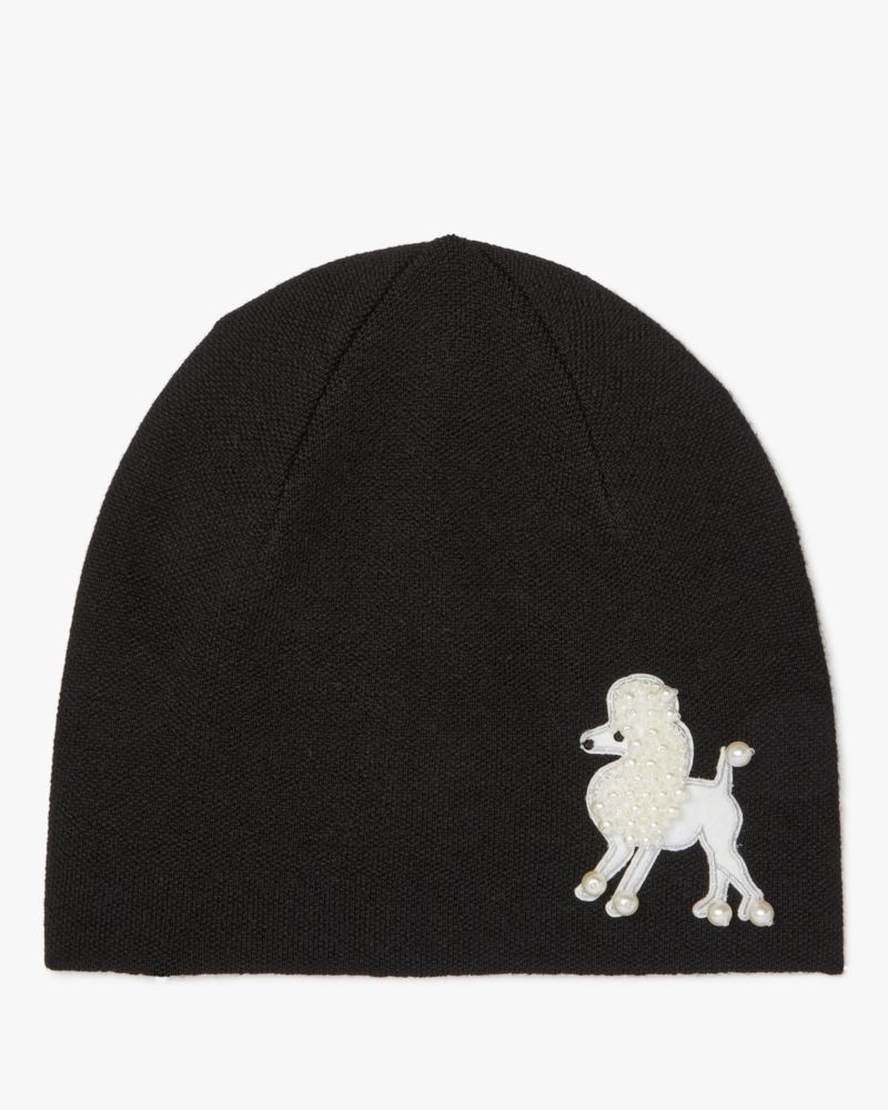 Kate Spade,Poodle Embellished Beanie,