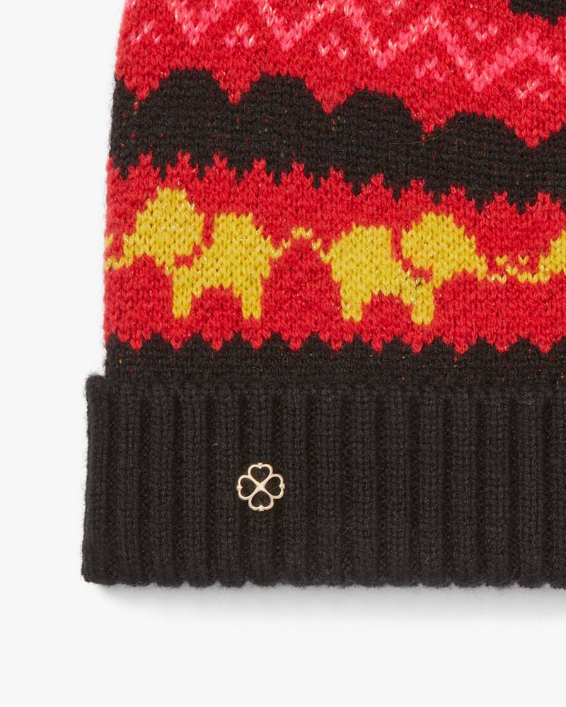 Kate Spade,Holiday Fair Isle Beanie,