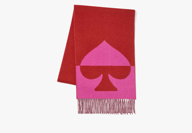 Kate Spade,Wool Cashmere Oversized Scarf,Dp Russet image number 0