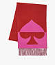 Kate Spade,Wool Cashmere Oversized Scarf,Dp Russet