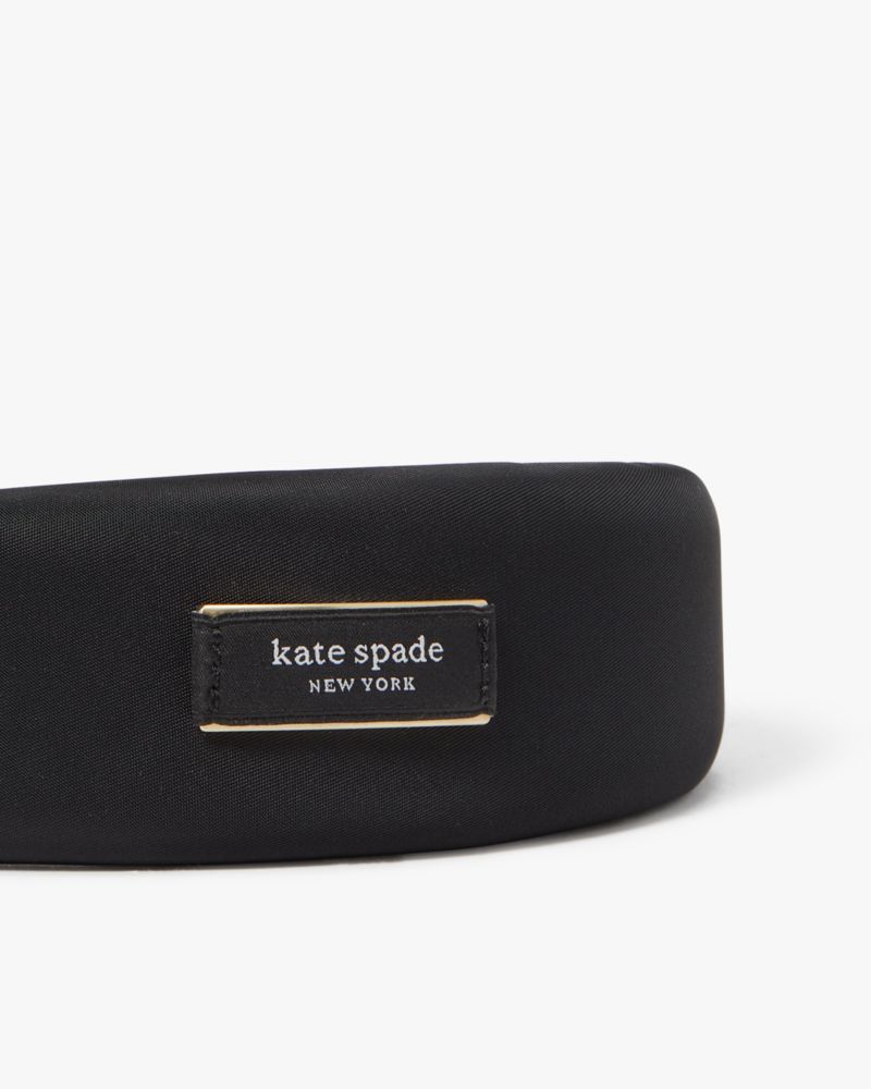 Kate Spade,Sam Label Headband,Black