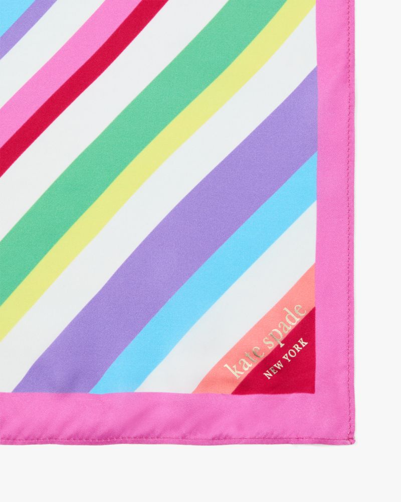 Kate Spade,Rainbow Heart Bandana,Multi