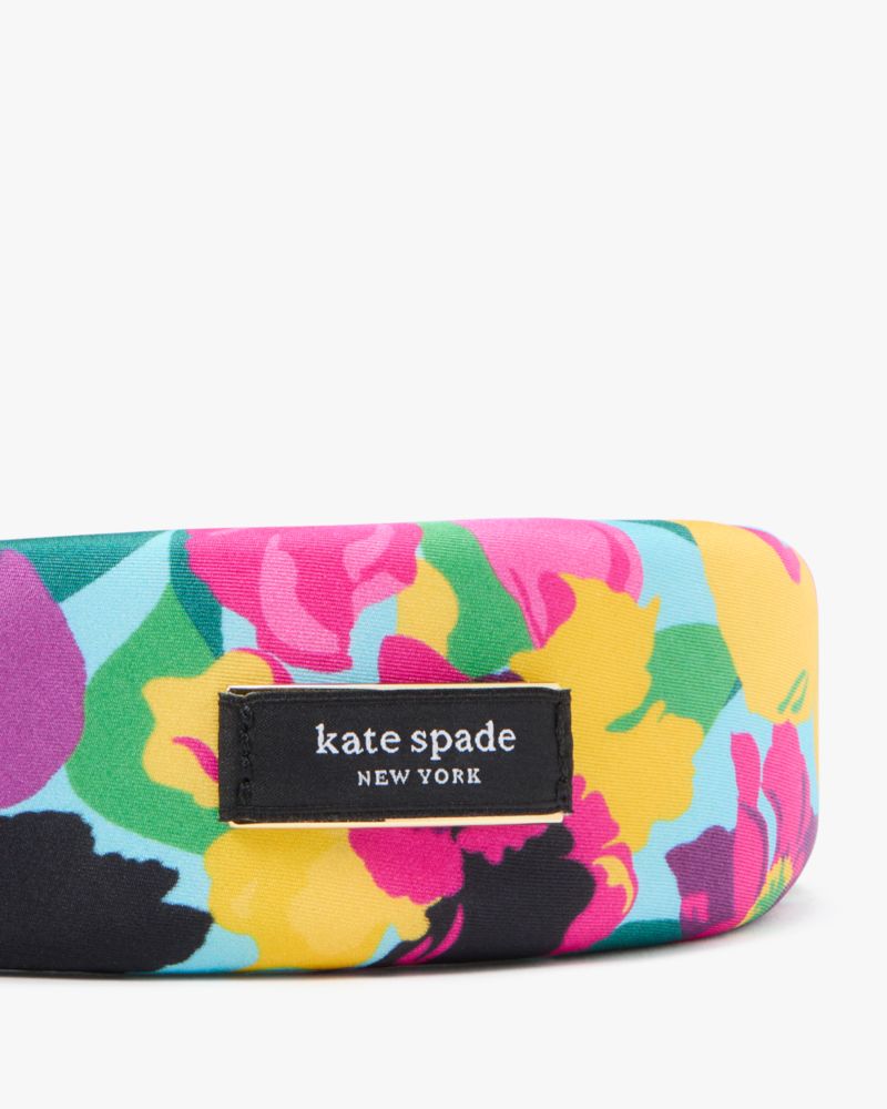 Kate Spade,Orchid Bloom Sam Label Headband,Multi Color