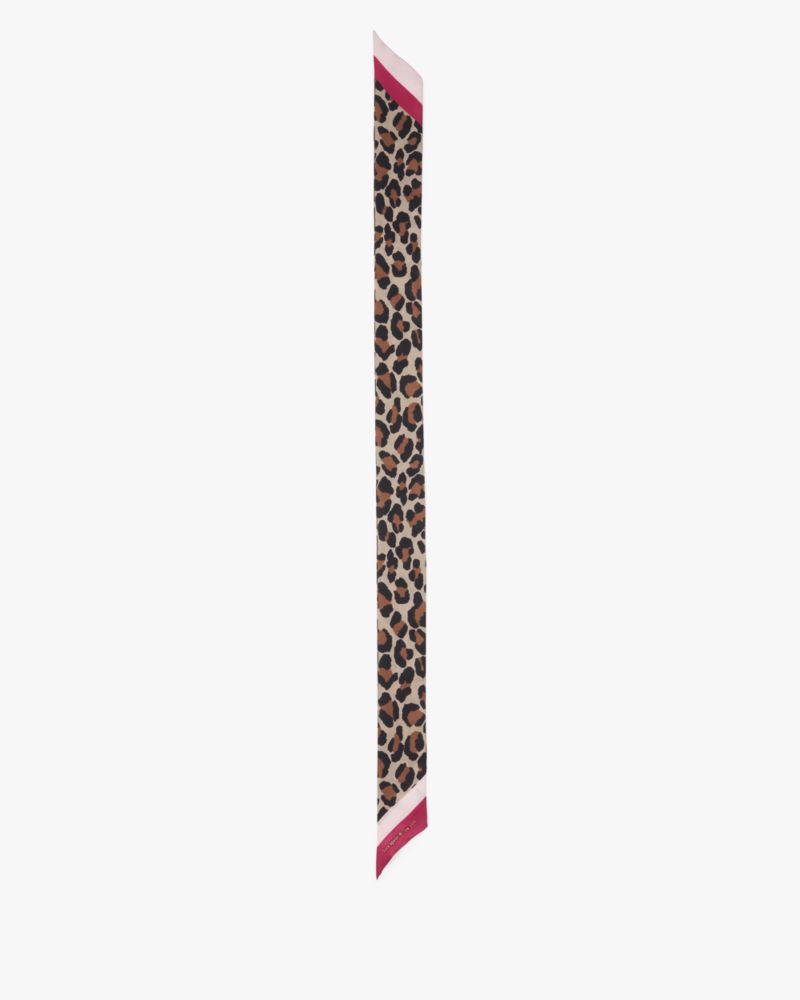 Kate Spade,Spotted Leopard Scarf,