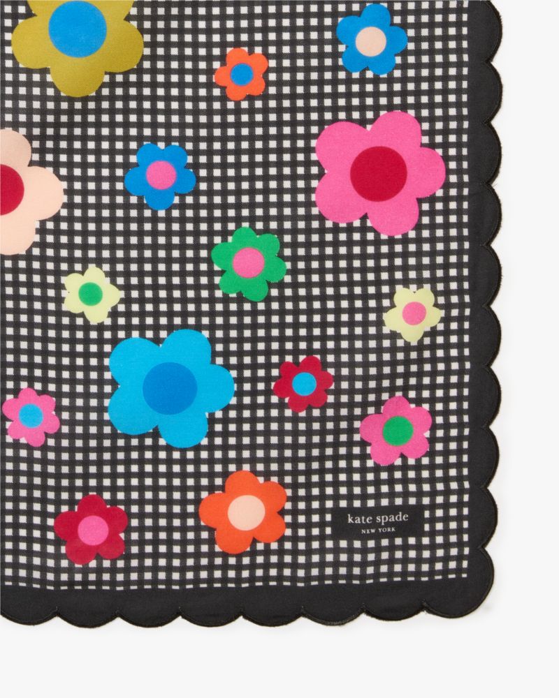 Kate Spade,Gingham Garden Bandana,