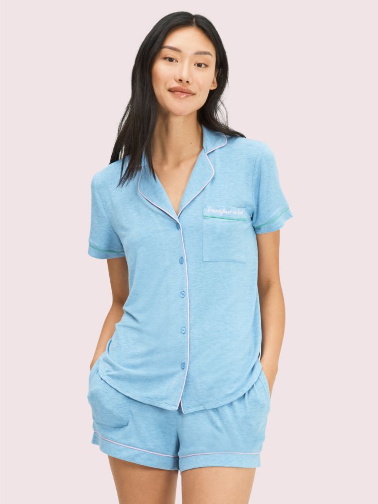 Kate spade short discount pajamas