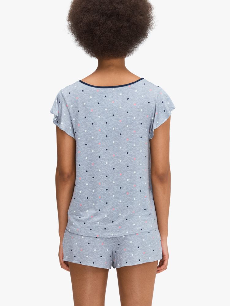 Kate Spade,Spade Dot Short Pj Set,