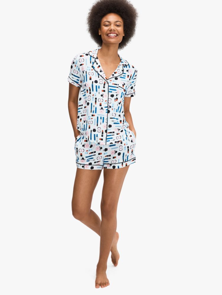 Kate Spade,Makeup Box Short Pj Set,