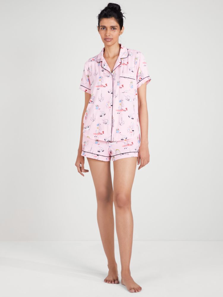 Kate Spade,Short PJ Set,