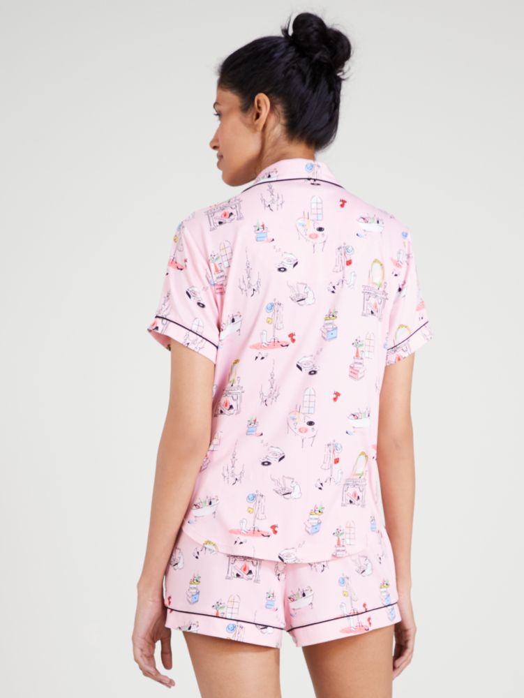 Kate Spade,Short PJ Set,