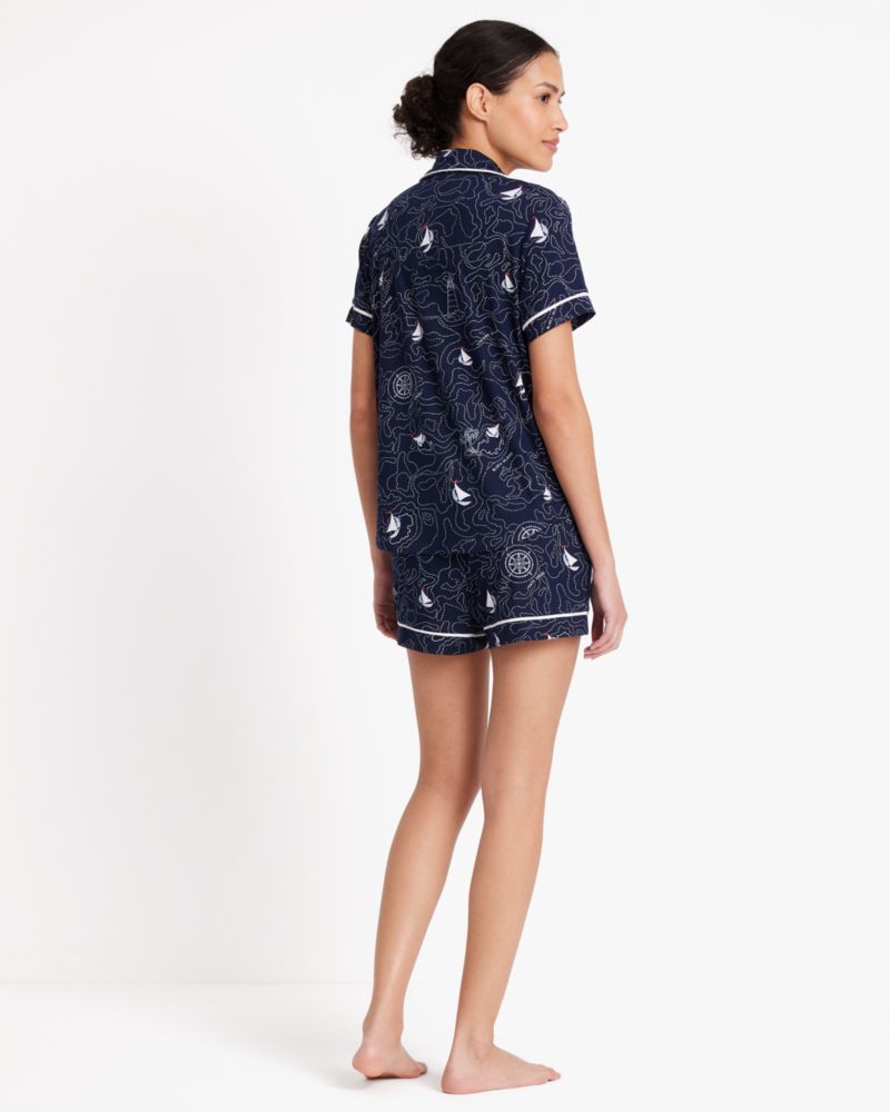 Kate Spade,Short PJ Set,Multi Color