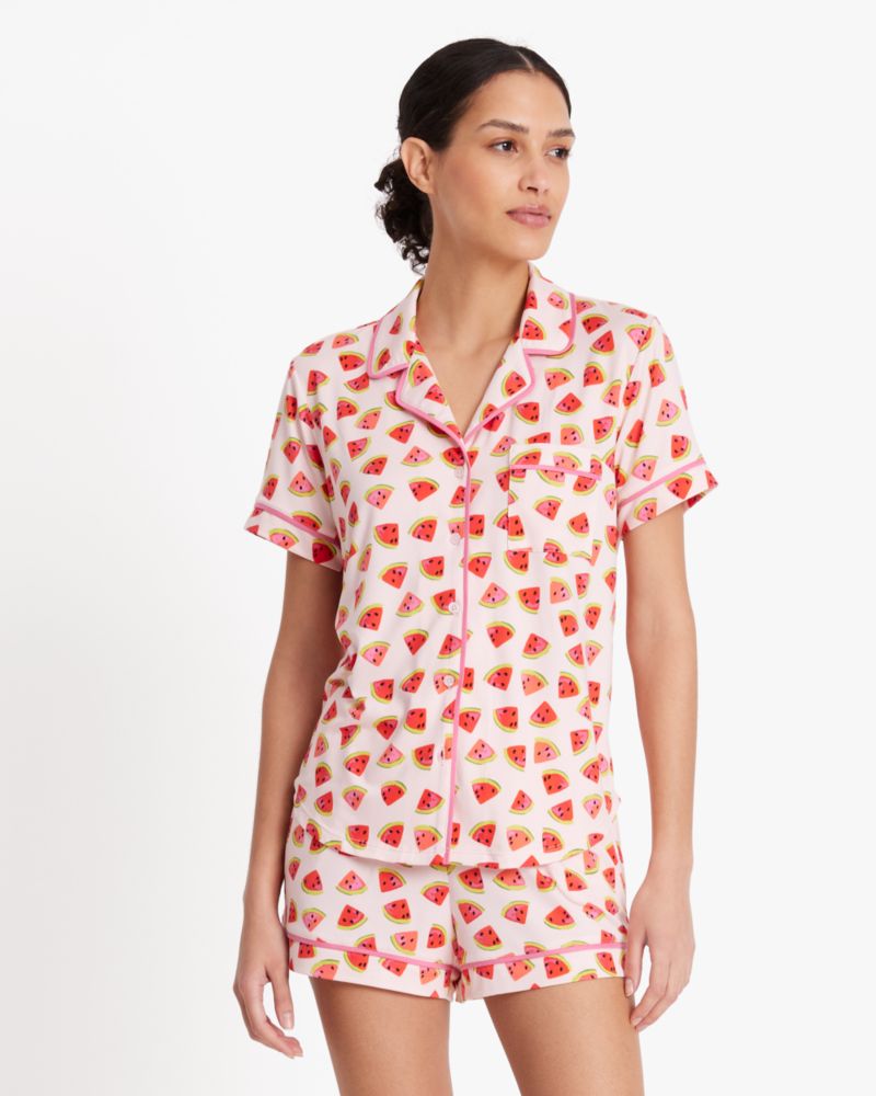 Kate Spade,Short PJ Set,Watermelon Slices