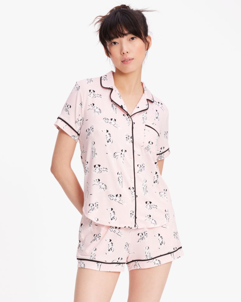 Kate Spade,Short PJ Set,Dalmations Print