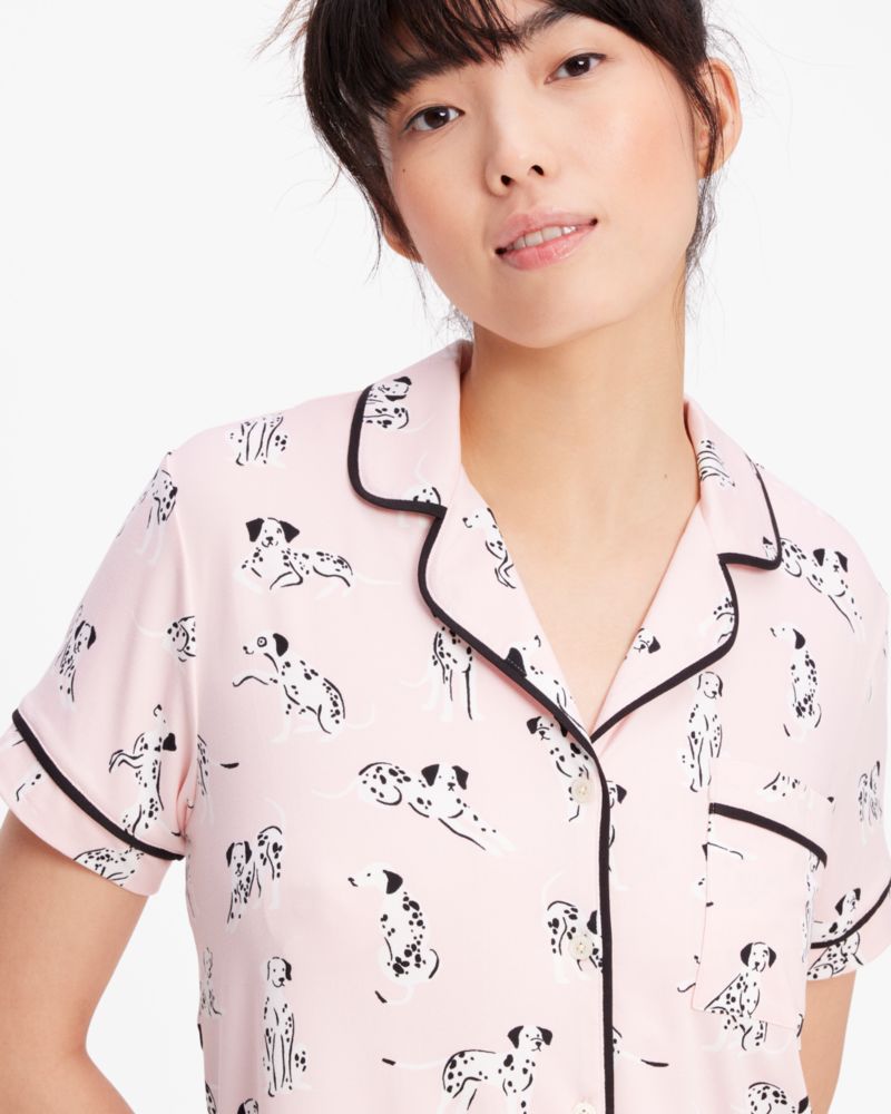 Kate Spade,Short PJ Set,Dalmations Print