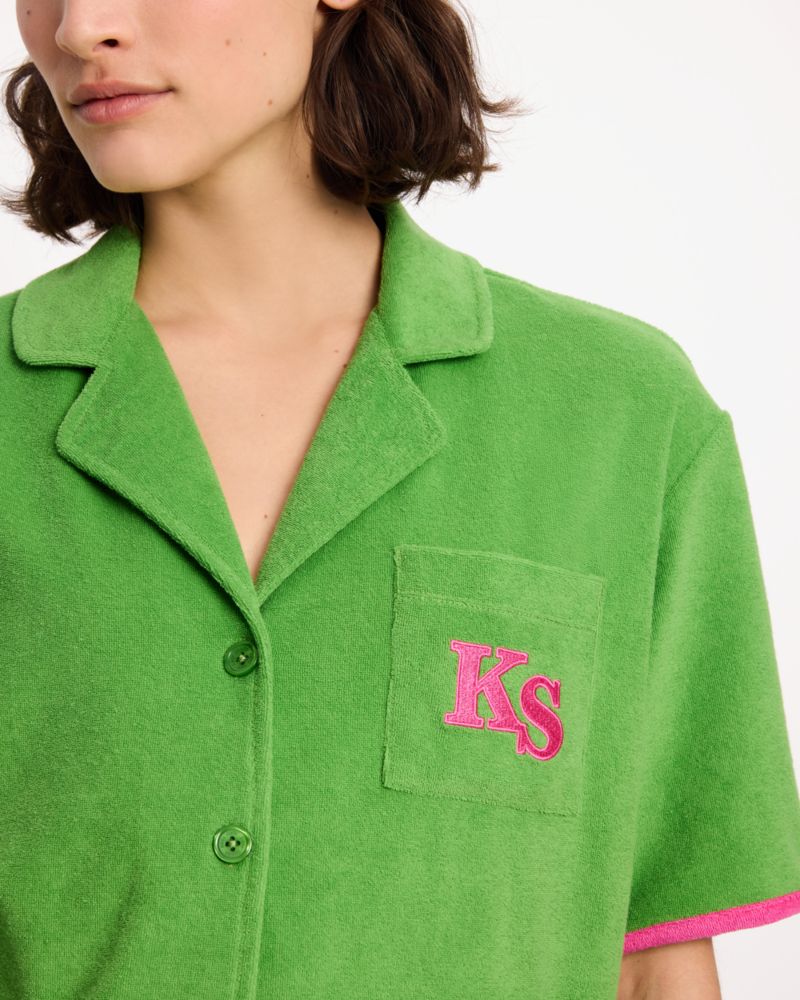 Kate Spade,Short Pj Set,Green
