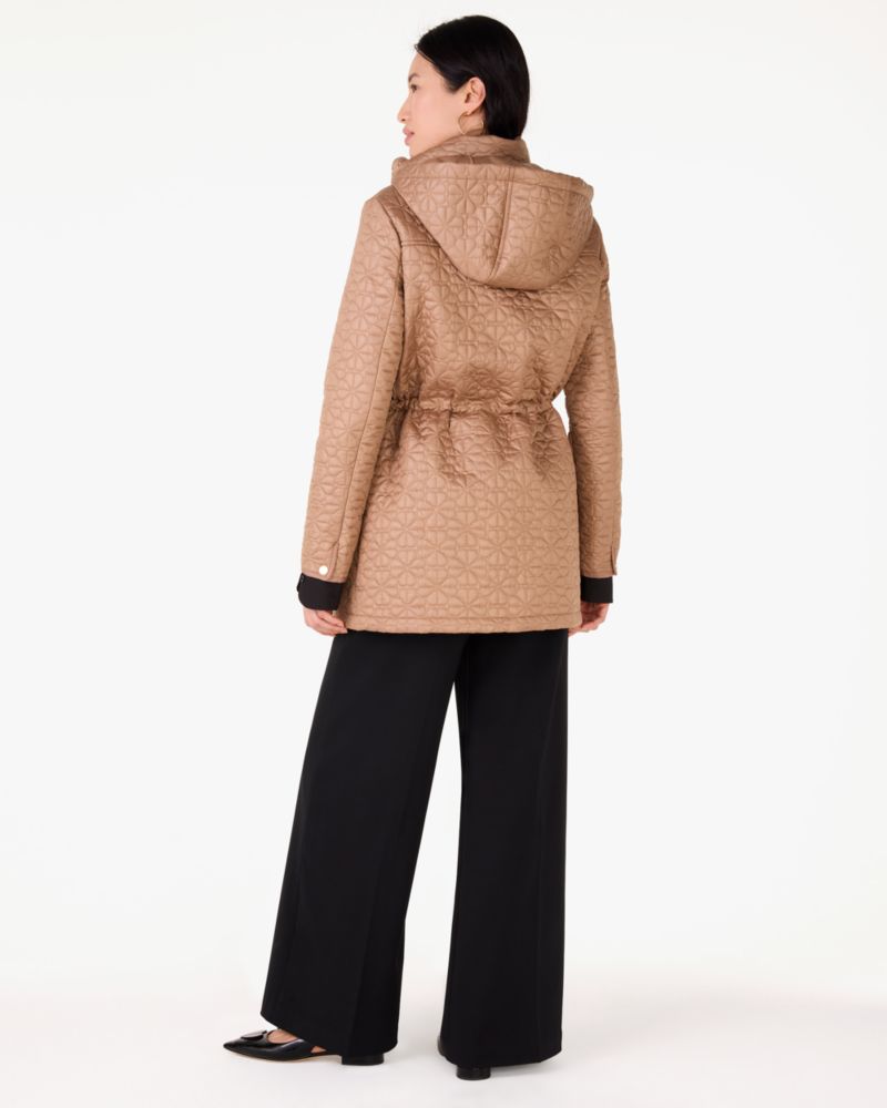 Kate Spade,Quilted Spade Coat,