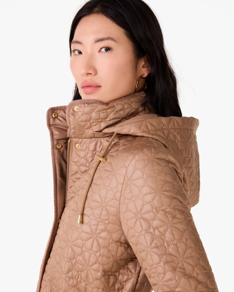 Kate Spade,Quilted Spade Coat,