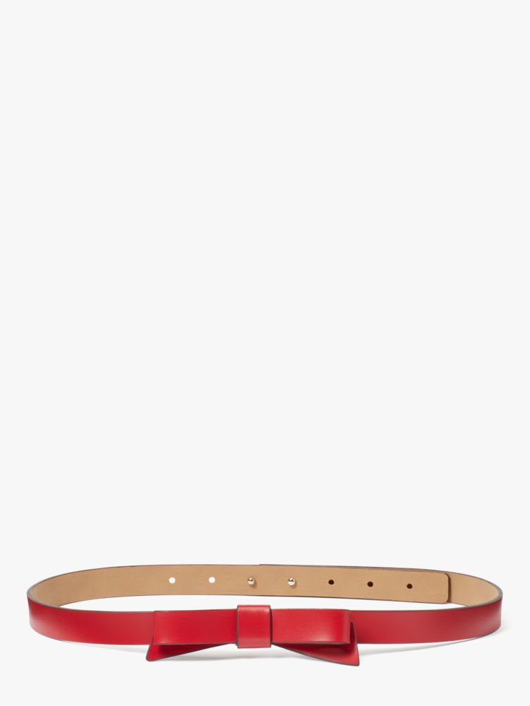 Kate spade bow belt best sale