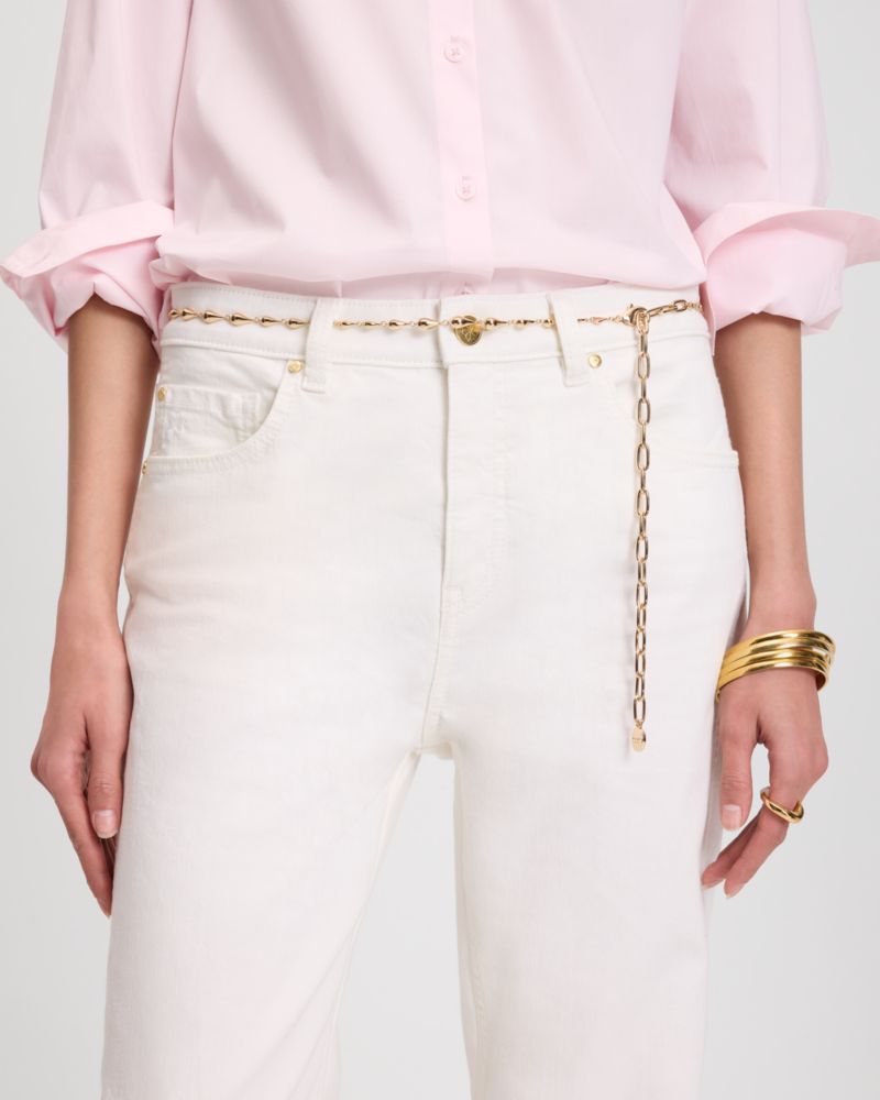 Kate Spade,モルテン チェーン ベルト,ファッション小物,ゴールド