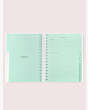 Kate Spade,jumbo dot clear large 17-month planner,office accessories,Parchment
