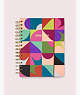 Kate Spade,spade dot geo large 17-month planner,office accessories,Multi