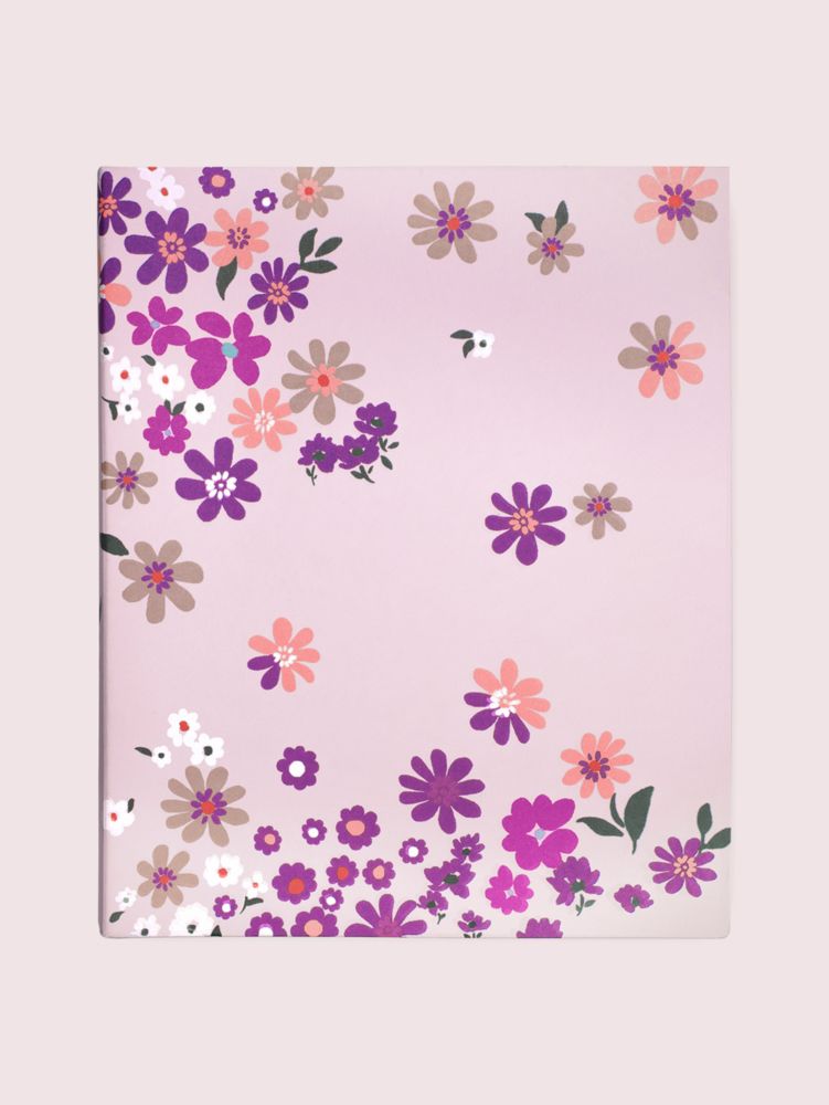 Kate Spade,Pacific Petals Concealed Spiral Notebook,