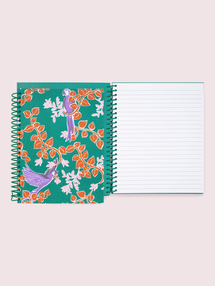 Kate Spade,Bird Party Spiral Notebook,