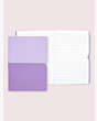 Kate Spade,lilac plunge notebook,office accessories,Peony Blush
