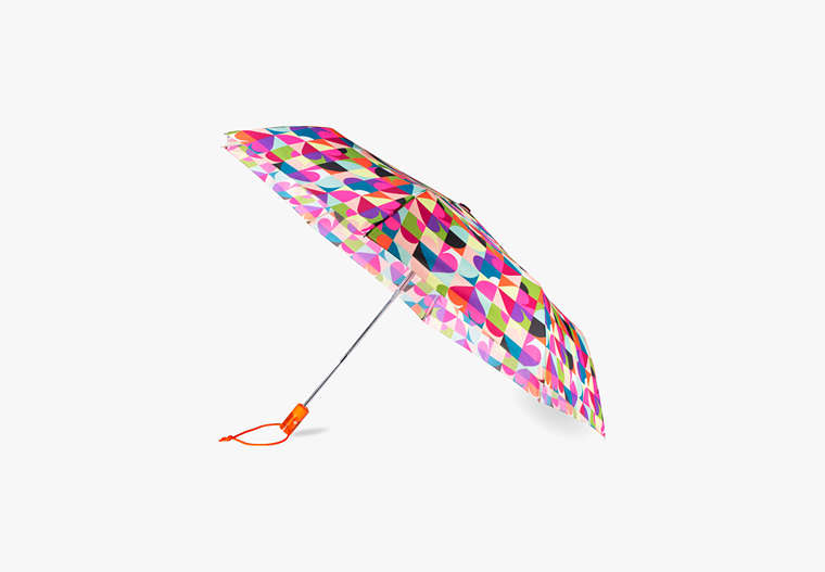 Kate Spade,spade dot geo travel umbrella,travel accessories,Multi