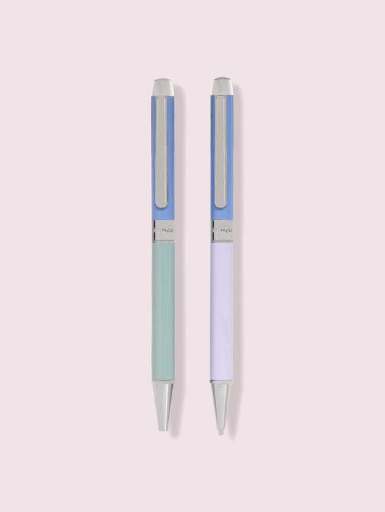 Kate Spade,Colorblock Pen & Pencil Set,