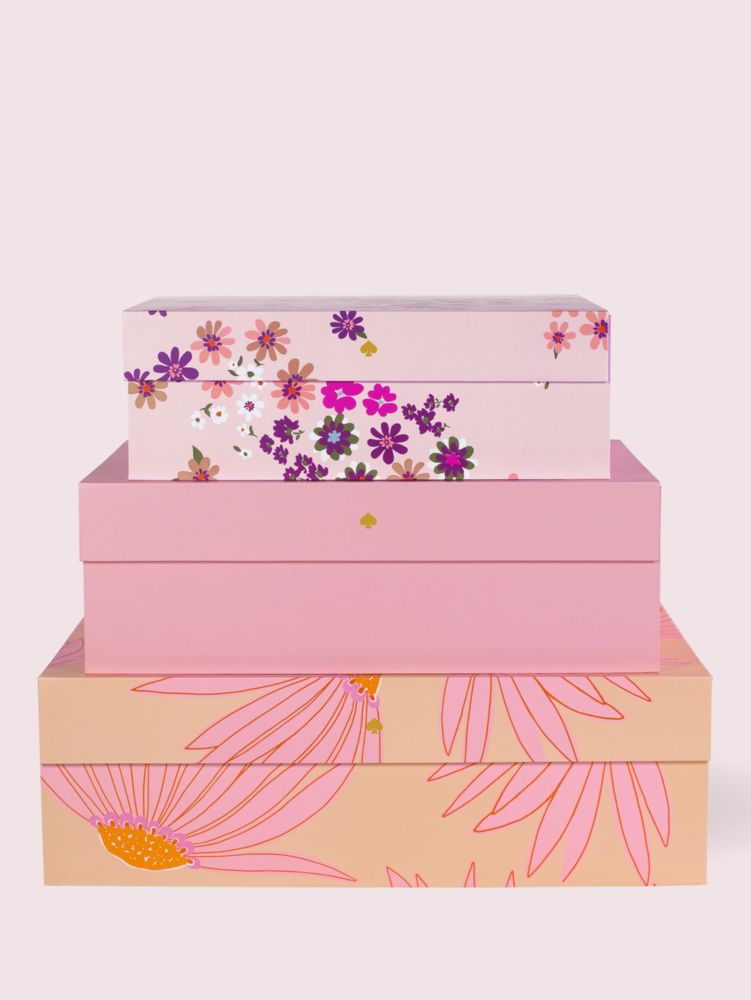 Kate Spade,Falling Flower Nesting Boxes,