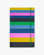 Kate Spade,enchanted stripe take note large notebook,office accessories,Multi