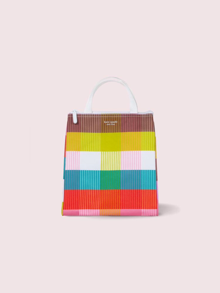 Rainbow Diamonds Insulated Lunch Bag