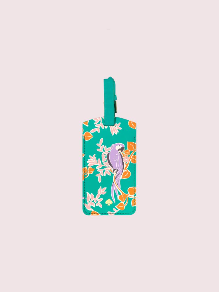 Kate Spade,Bird Party Luggage Tag,