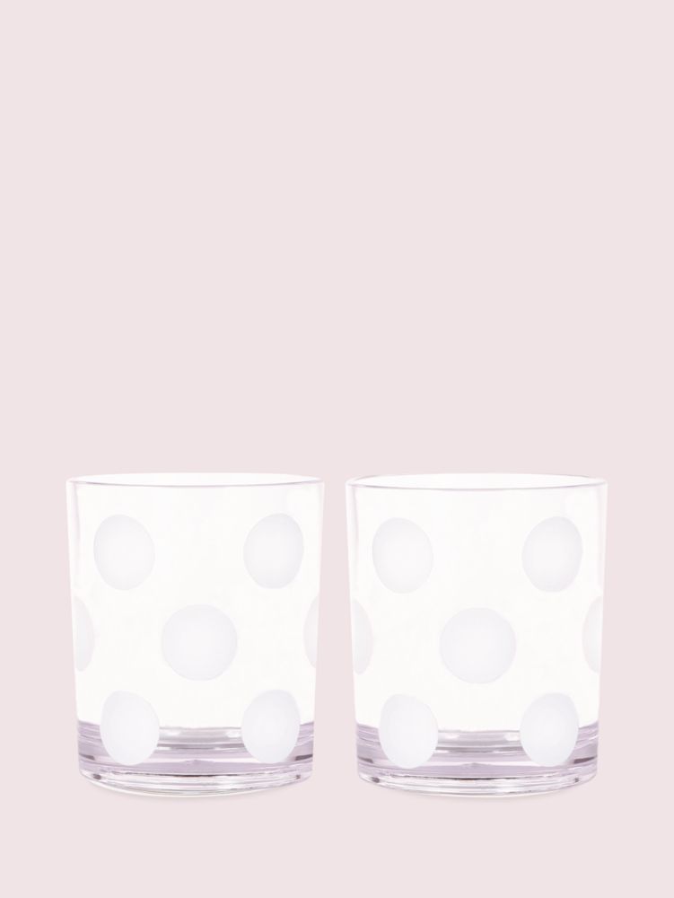 Kate Spade,Jumbo Dot Drinkware Set,
