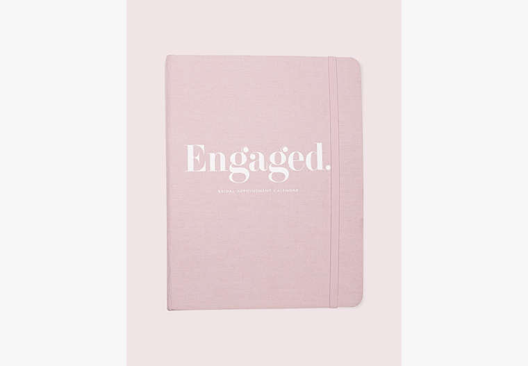 Kate Spade,blush bridal appointment calendar,office accessories,Peony image number 0