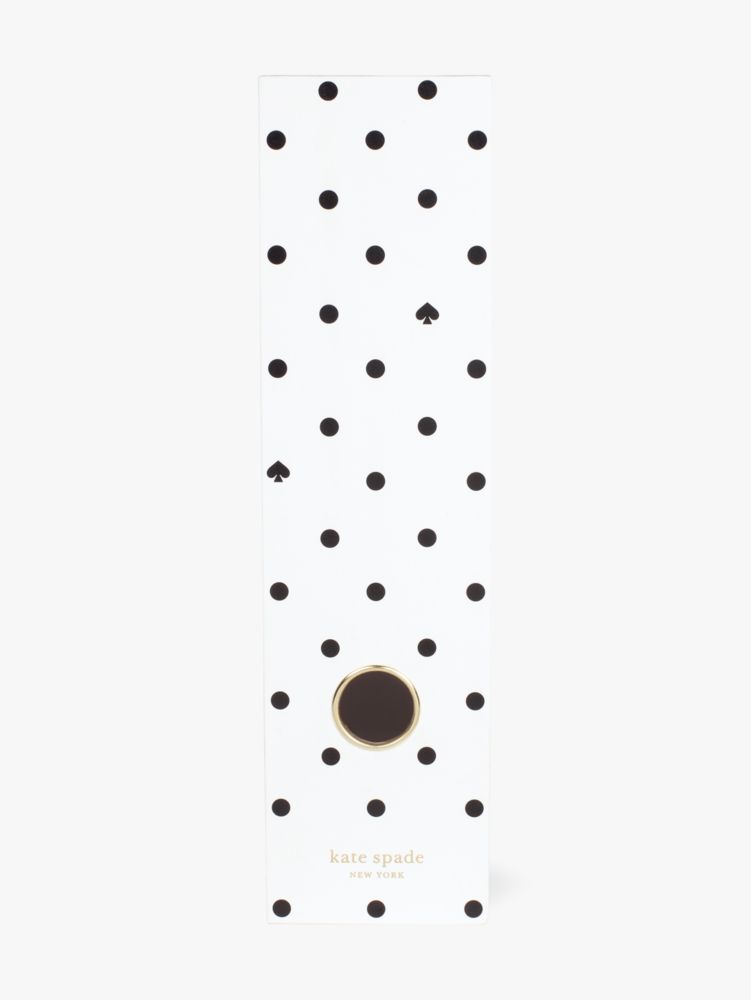 Kate Spade,Black Spade Dot File Holder,